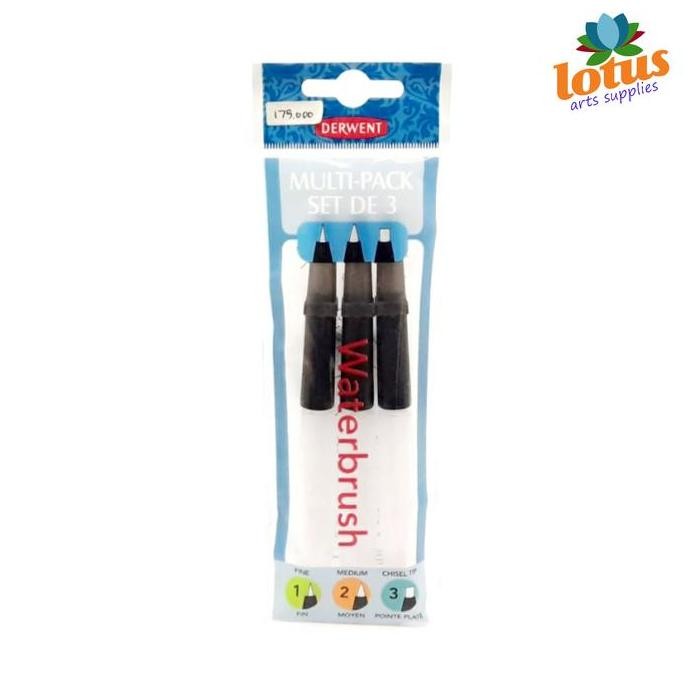 

Derwent Multi Pack Waterbrush (3)