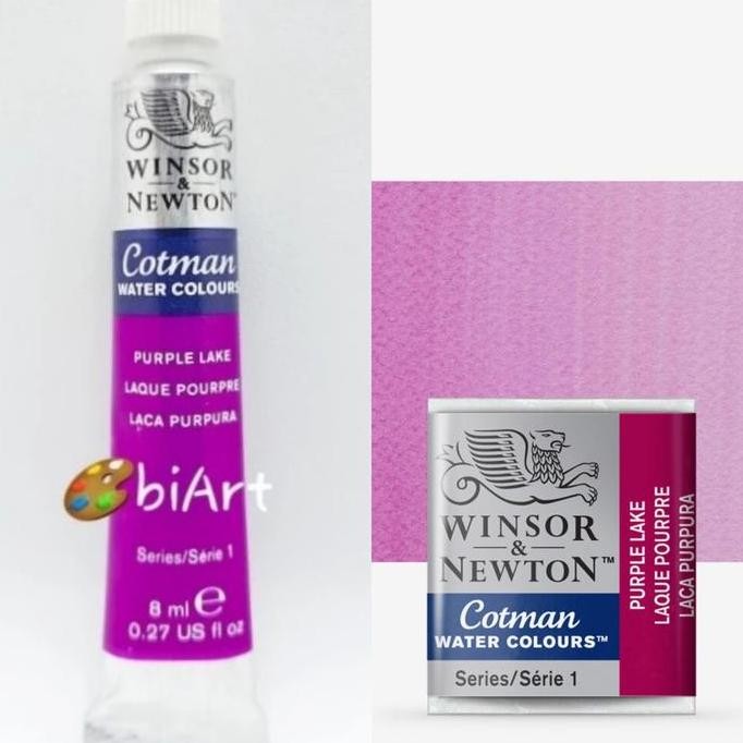 

Cat Air Cotman Water Colour Purple Lake Tube 8 Ml Winsor & Newton