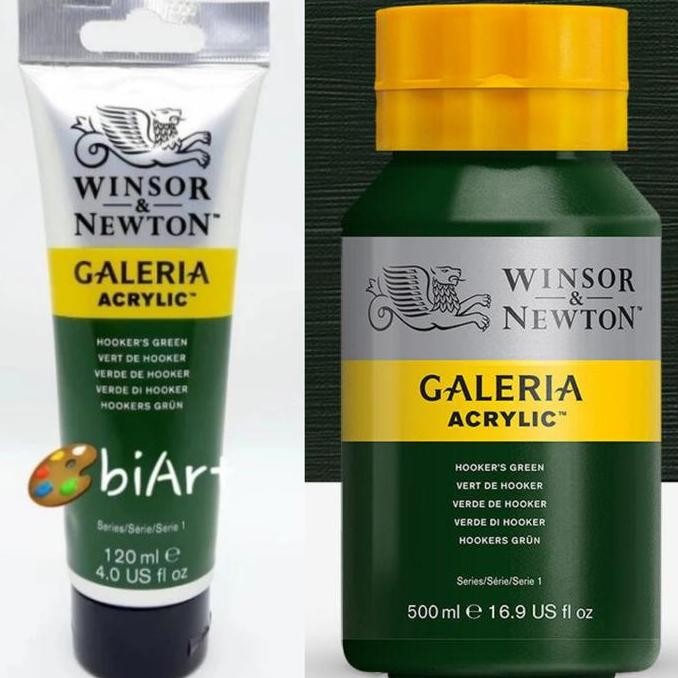 

Galeria Acrylic Colour 500 Ml Hooker'S Green Winsor & Newton