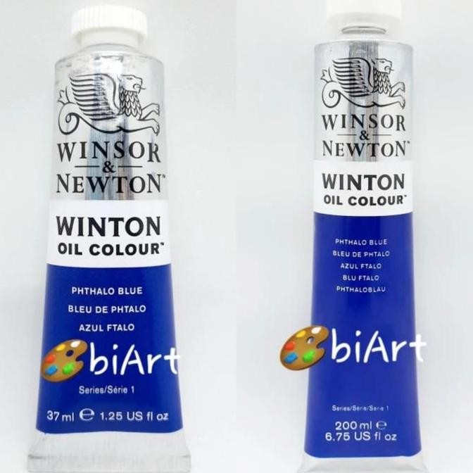 

Cat Minyak Winton Oil Colour 200 Ml Phthalo Blue Winsor & Newton