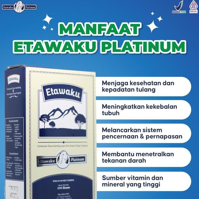 

ETAWAKU PLATINUM Susu Kambing Etawa Original Paket 1 Box PS