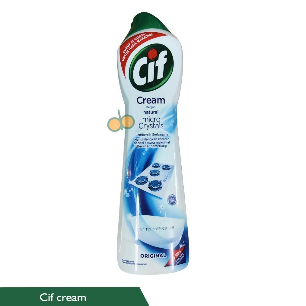Cif cream botol 660 gram krim pembersih stainless serbaguna Nugi