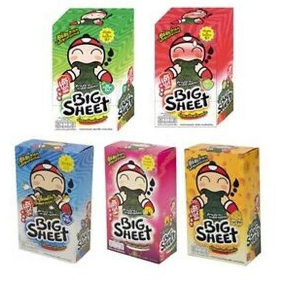 

JB TAO KAE NOI BIG SHEET SHEETS ISI 12 PACKS/BOX SNACK IMPORT THAILAND None