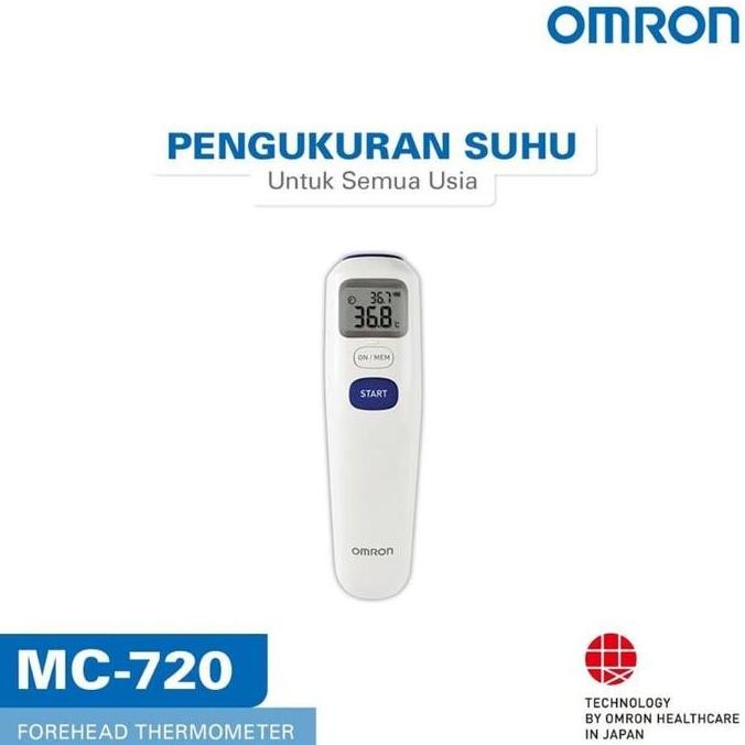 Thermometer Omron Mc-720 Termometer Dahi Infrared Termometer Infrared Termometer Baby Termometer