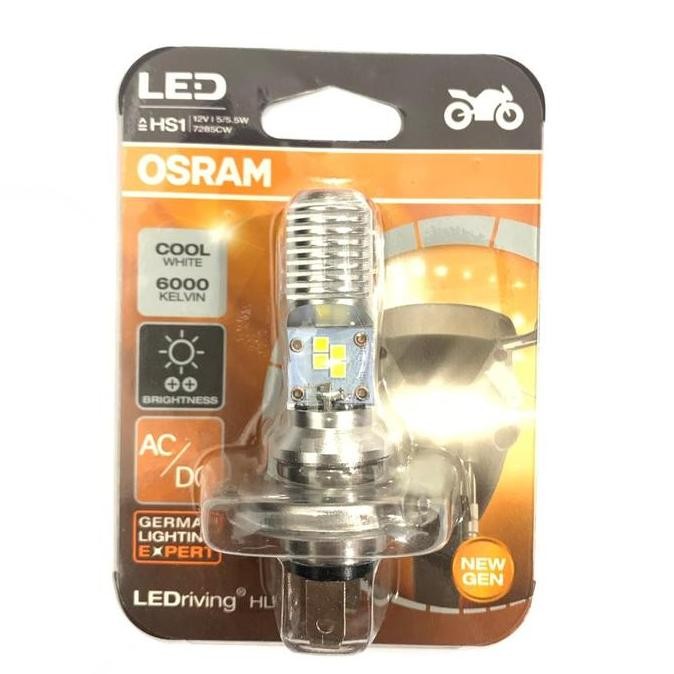 Baru Lampu Depan Osram Led H4 Bohlam Motor Mx King Ninja 250 Mono 150 R Rr