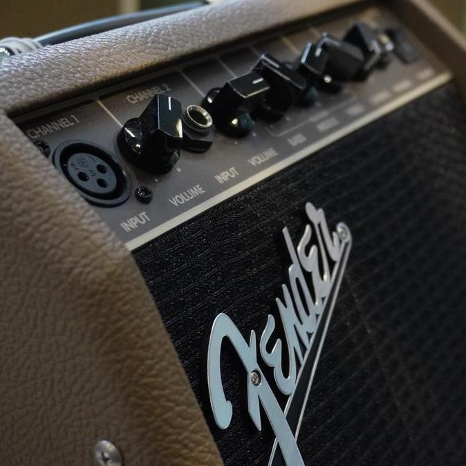 Ampli Gitar Akustik Amplifier Fender Acoustasonic 15 Acoustic Guitar