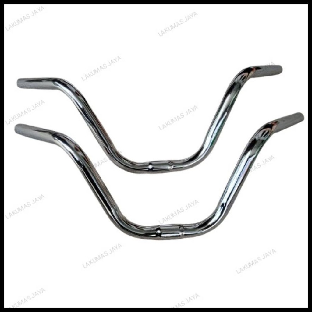 STANG SETANG SEPEDA MINI UKURAN 24 & 26 BAHAN BESI CHROME MINION PASIFIC POLYGON PHONIX MINI GROSIR 