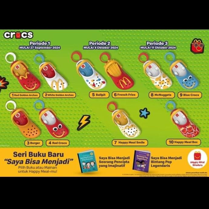 

Meal MCD Mcdonalds Crocs