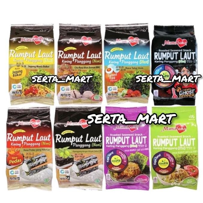 

JB Mamasuka Rumput Laut 9gr - Ghost Pepper / BBQ / Original / Salted Egg None