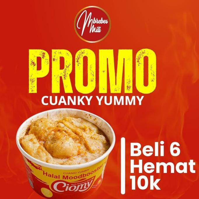 

JB Ciomy Cuanki Cheese isi 6 - 85gr rasa Keju None