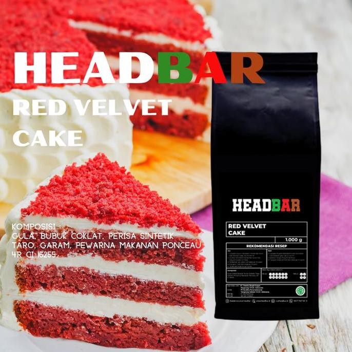 

HEADBAR POWDER RED VELVET CAKE 1000 GRAM ORIGINAL DAN TERPERCAYA