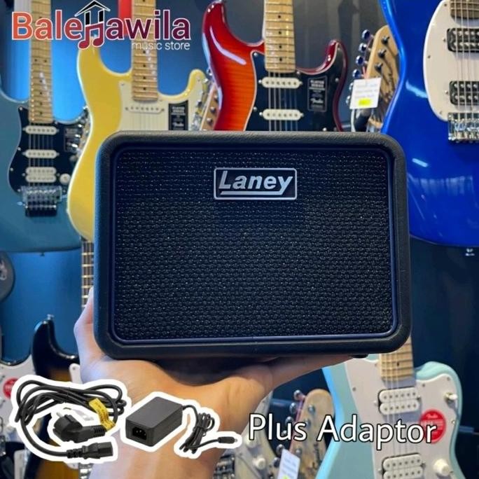 Amplifier Gitar Ampli Guitar Laney Mini Bass Nx + Adaptor