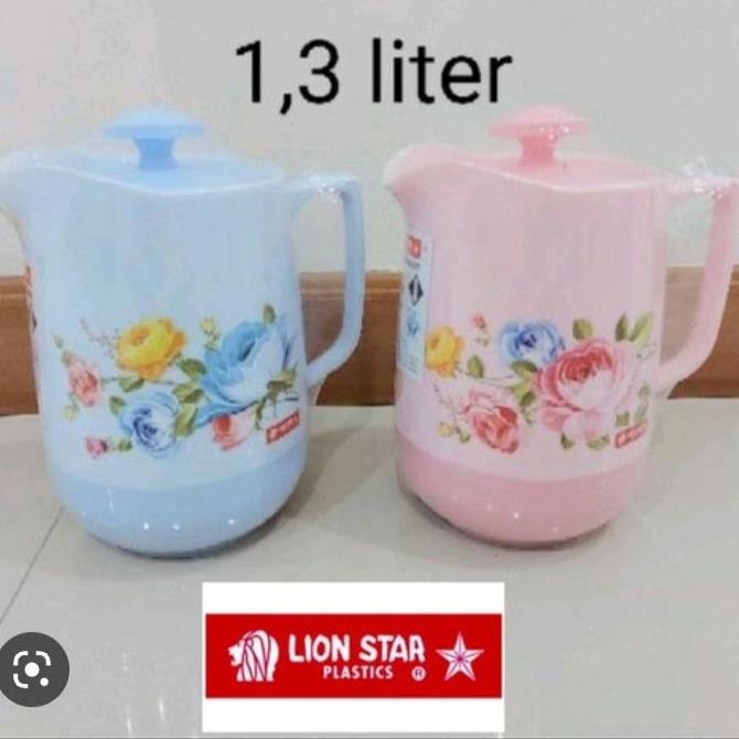 Teko Plastik Lion Star 1,3 Liter/Termos Air Panas,Dingin Lion Star K 1