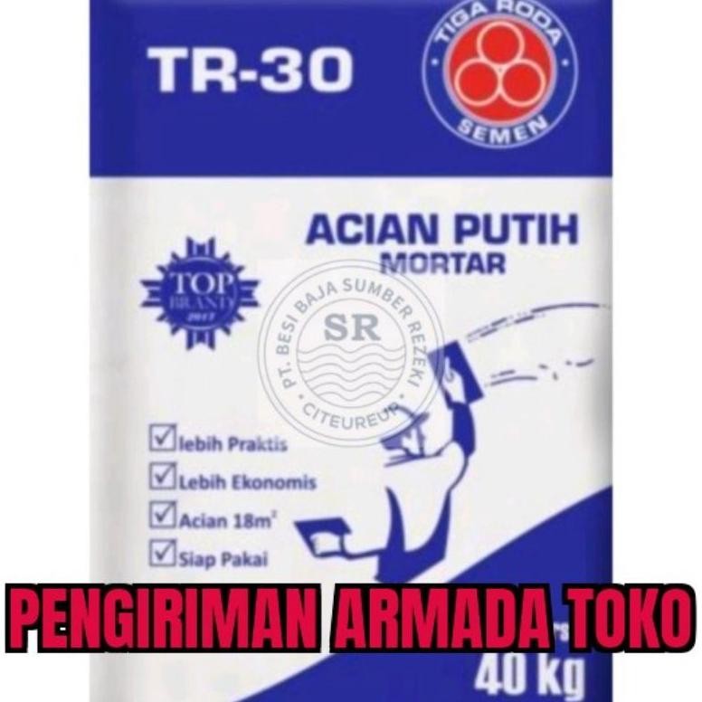 semen acian putih tiga roda TR-30(40kg) Nugi