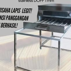 Oven Gas Lapis Legit Tipe Stainless Doff Tebal Bonus Loyang Garansi 3 Tahun