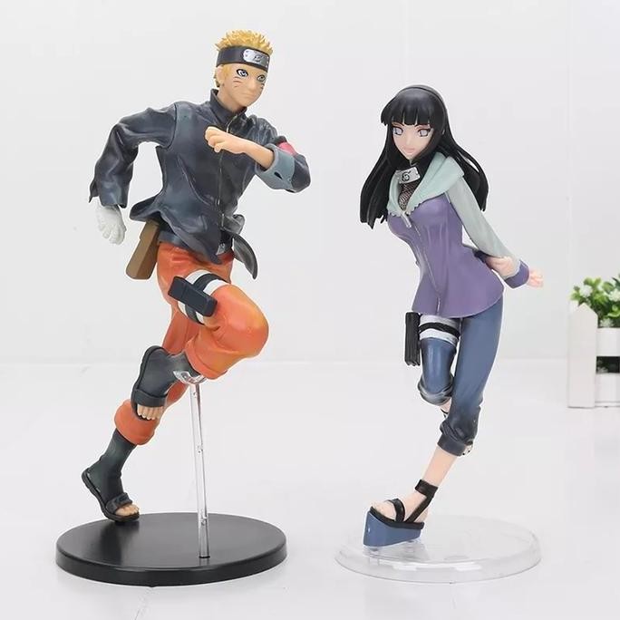 23cm Uzumaki Naruto Figure / 20cm Hinata Hyuuga Figure
