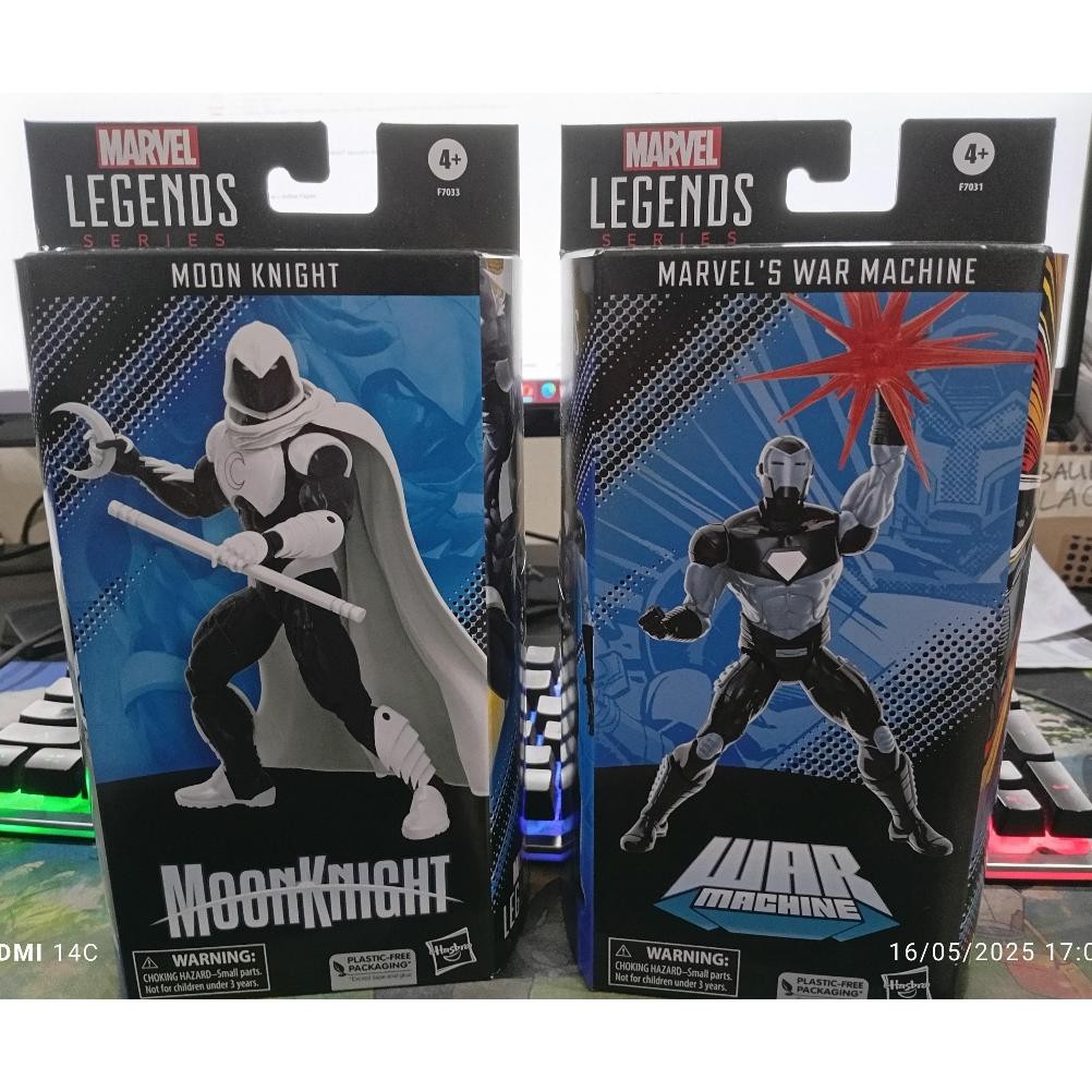 Terlaris Action Figure Marvel Legends Series Moon Knight Marvel'S War Machine Hasbro