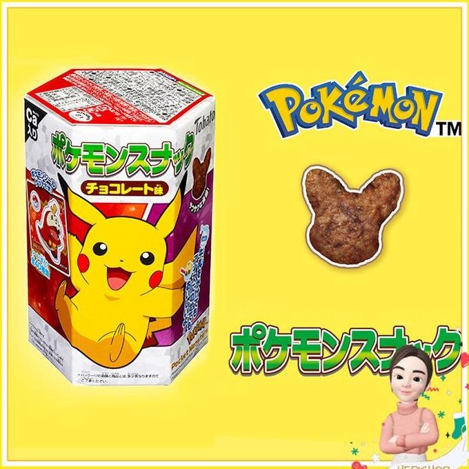 

JB Tohato Shin-Chan Corn Puff Snacks TOHATO CHOCOBI PIKACHU UNGU CHOCO None