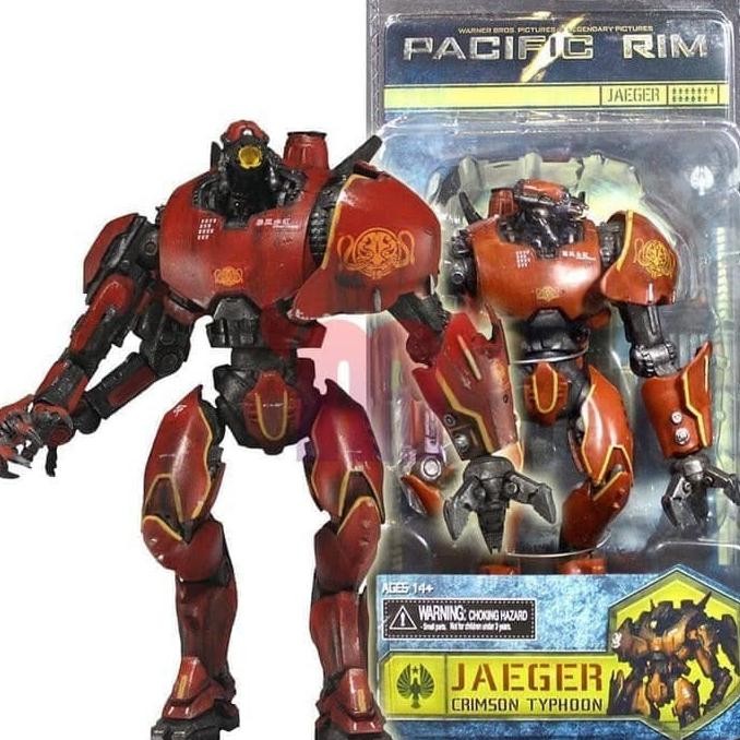 Terlaris Crimson Typhoon Pacific Rim Action Figure Neca