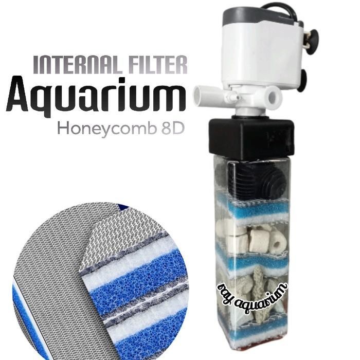 AL Internal Filter Susun Honeycomb 8D Aquarium Filter