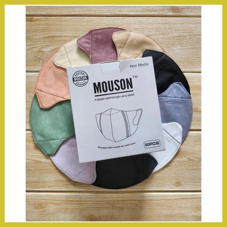 (VIRAL PRODUK) *L_ DUCKBILL MOUSON MIX WARNA/DUCKBILL WARNA/DUCKBILL MOUSON 4PLY PRIVASI AMAN