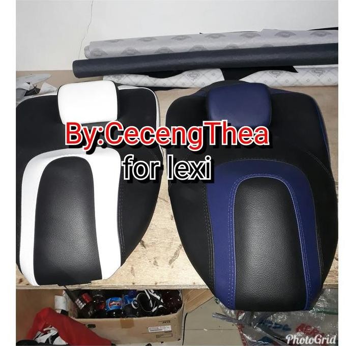 jok modifikasi aksesoris yamaha lexi