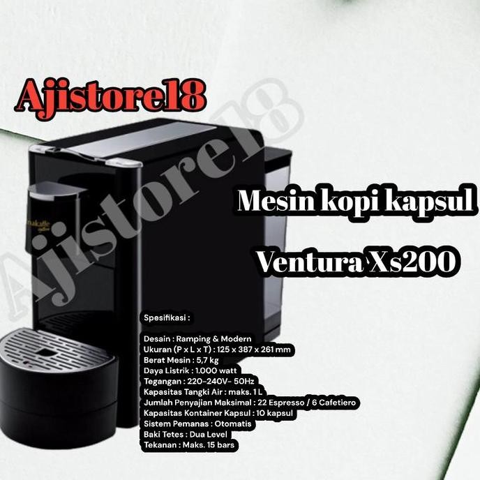 Unakaffe Mesin Kopi Ventura Xs200