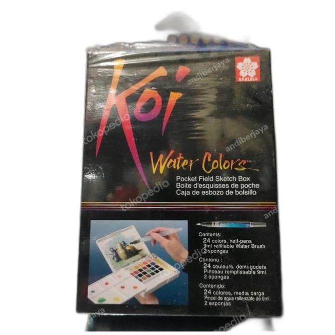 

Sakura Koi Water Colors 24 / Pcs Stationery