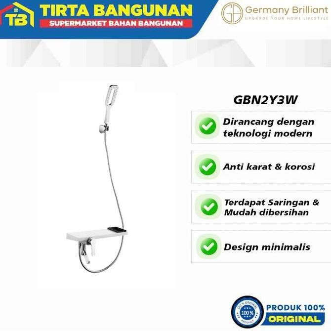 Germany Brilliant Gbn2Y3W Single Lever Shower Mixer / Hand Shower Mandi