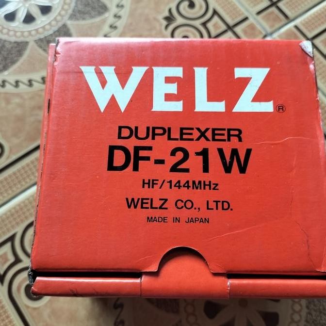 Welz Df21W Duplexer Utk Hf Dn Vhf