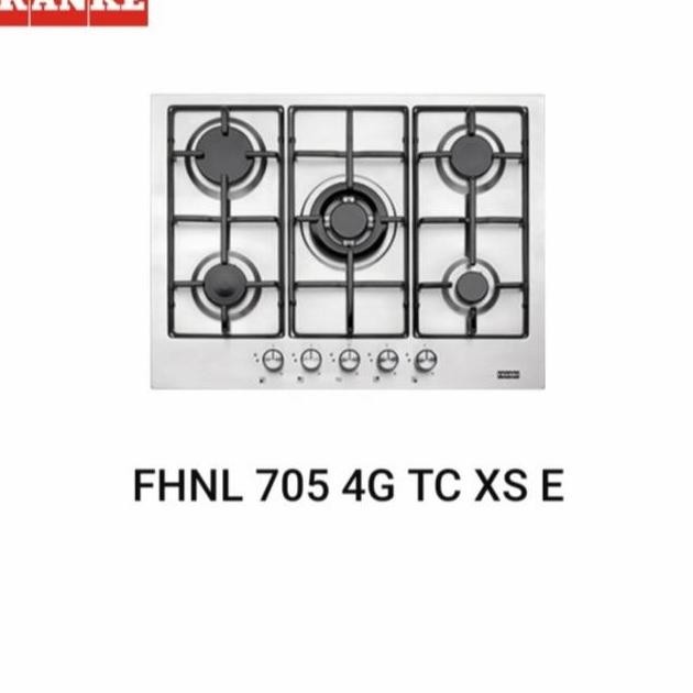 Kompor Gas Tanam 5 Tungku Franke Fhnl 705 4G Tc Xs E Stainless Steel
