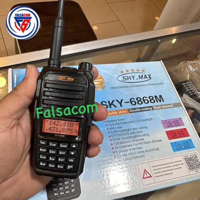 Ht Sky Max 6868M Sky-6868 Dualband Vhf Uhf