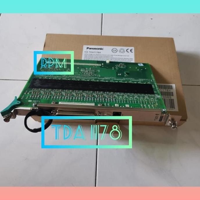 Tda 1178 Card Panasonic Kx Tda 100D Card 24 Ext