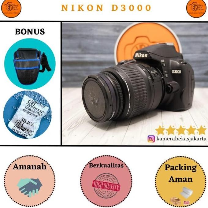 Dslr Kamera Nikon D3000 18 55Mm Co