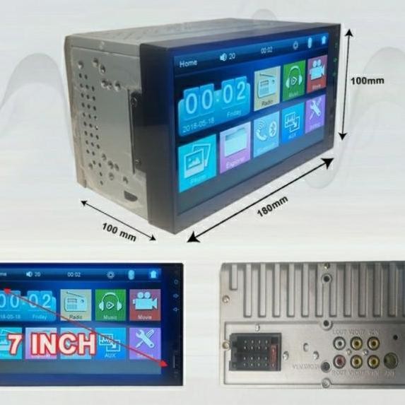 Head Unit Double Din Mobil APV/APV ARENA Mirorlink Universal