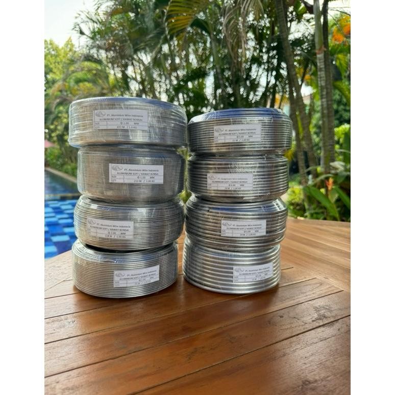 Aluminium Kawat Bonsai 1 Kg Nugi