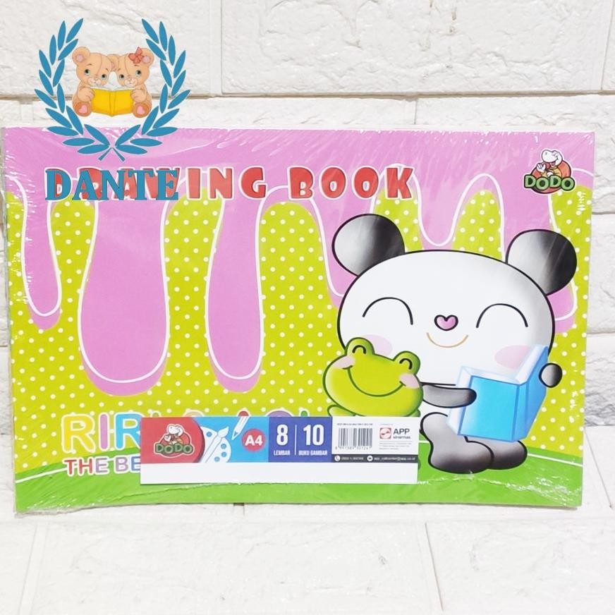 

Buku gambar Merek DODO A4 isi 10 buku Nugi