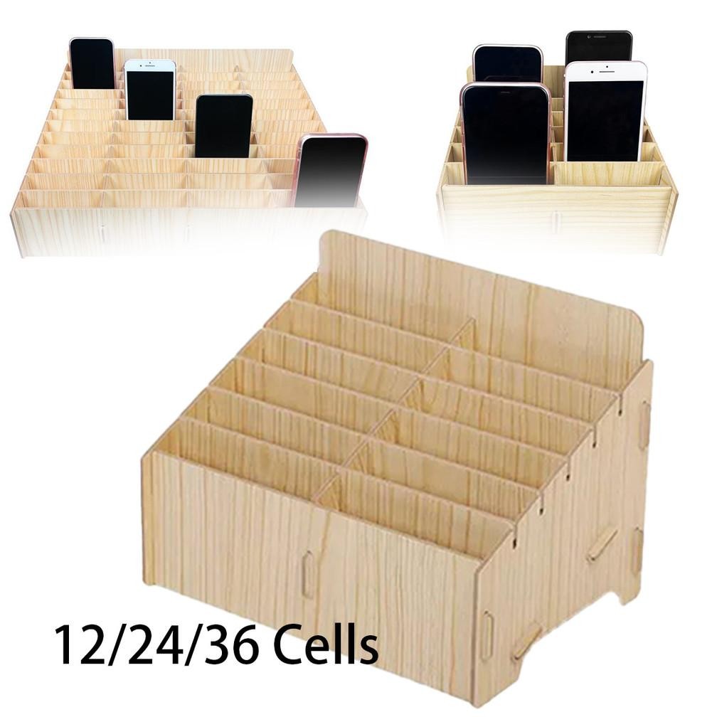 12/24/36 Slot Rak Hp Service Management Box kotak penyimpanan hp rak penyimpanan hp Nugi