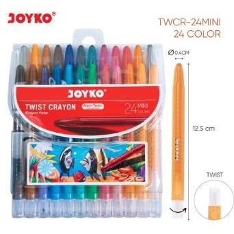 

Twist Crayon | Krayon Putar TiTi TI-CP-24 Mini / 24 Warna / Colors Nugi