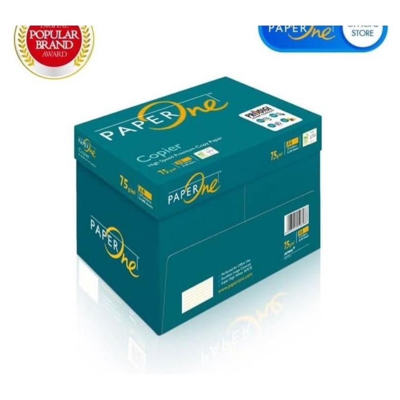 

Kertas HVS A4 75 Gsm - PaperOne Khusus Grab/Gosend Nugi