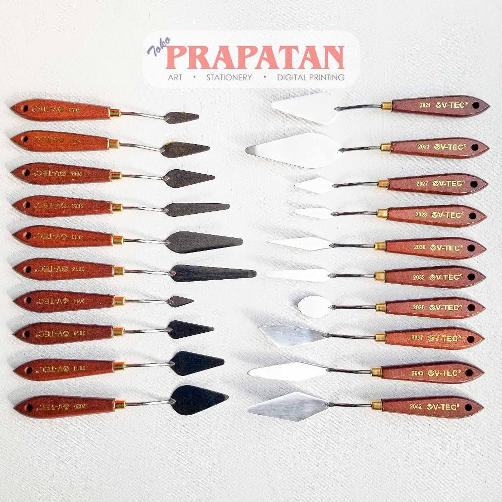 

V-TEC Painting Knife Satuan | Pisau Palet Nugi