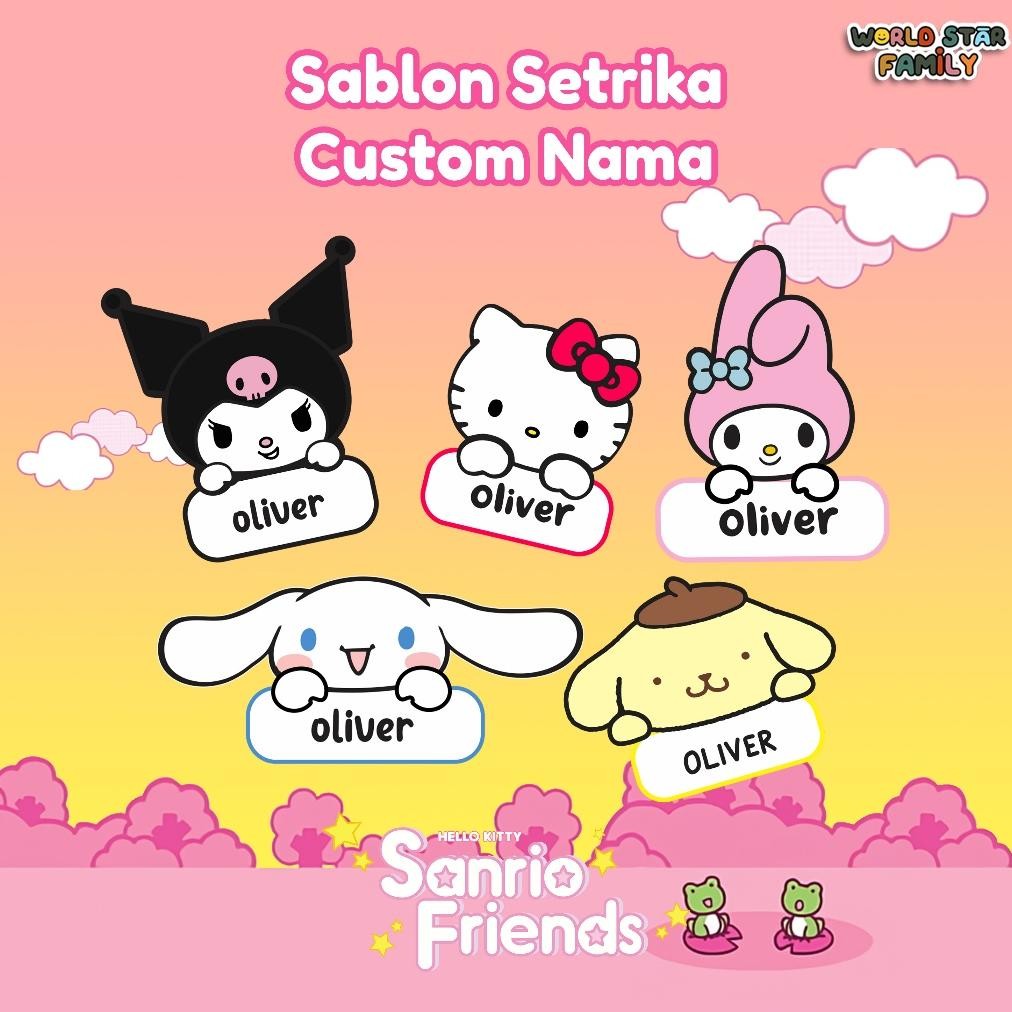 

WSF stiker Kain Sablon stiker Sanrio Sablon setrika Stiker label nama stiker label nama dtf custom label nama anak stiker baju pesantren stiker nama anak mondok FREE CUSTOM NAMA stiker DIY kaos STIKER LABEL BAJU MURAH label kaos Nugi