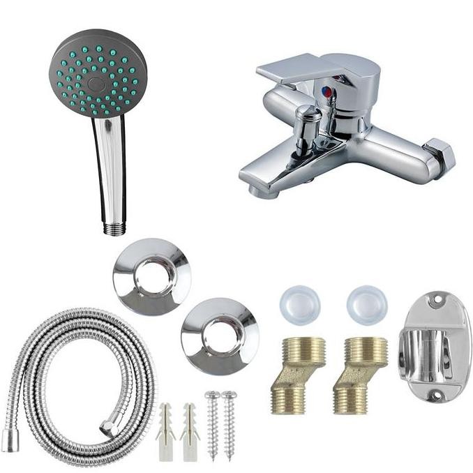 Shower Kepala Mandi / Paket Shower / Shower Mandi / Kran Cabang / Kran Panas Dingin Set Hs-72 Air Se