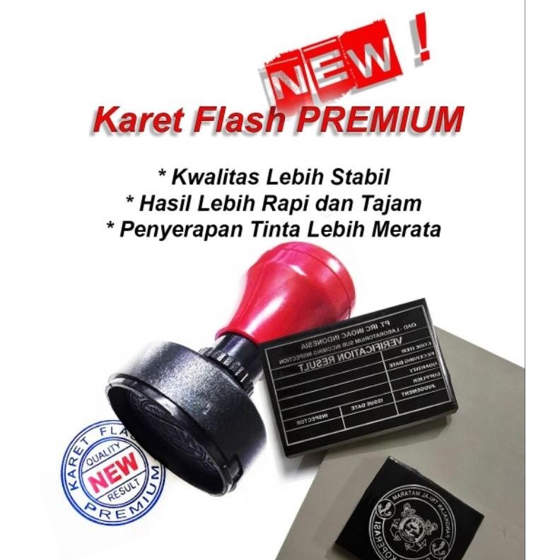 

Karet Stempel Flash "Mark" - Kualitas Premium (Warna Abu-Abu) Nugi