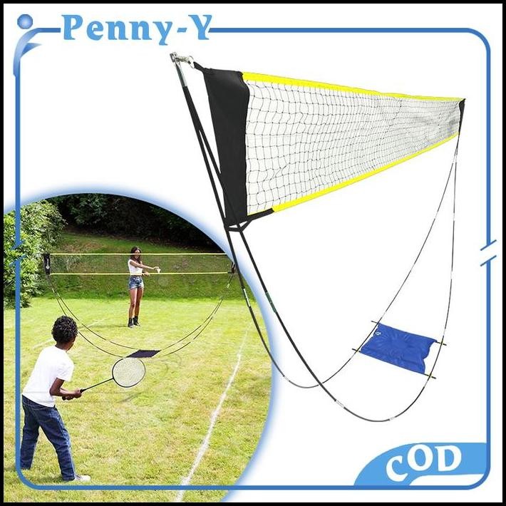 Net Badminton Portable Net Bulutangkis Portable Badminton Net Portable
