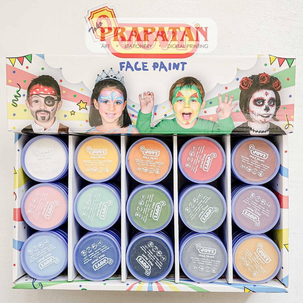 

Jovi Face Paint 8ml | Face & Body Painting Set | Cat Wajah Nugi