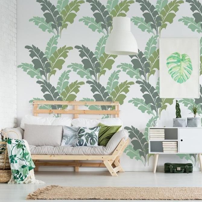 

Stencil Dinding Tropical Ketebalan 200 Micron Motif 2