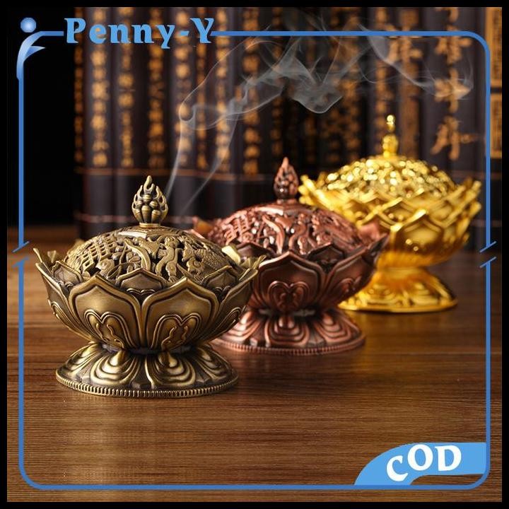 Tempat Bakar Dupa Lotus Mabkhara Pembakar Dupa Backflow/Dupa Lingkar