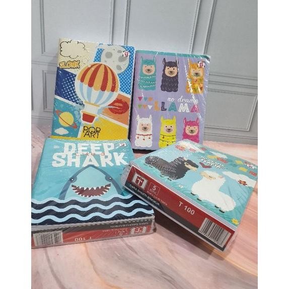 

(5 buku) buku tulis 100 lembar/TIARA AA 100 Nugi