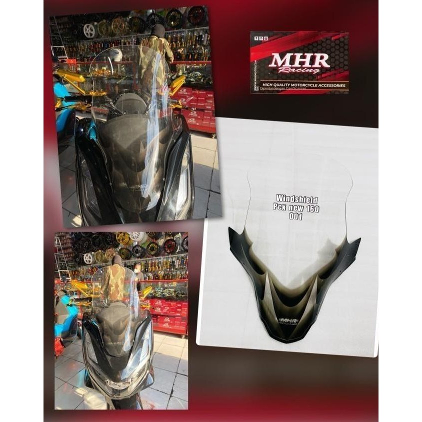 windshield pcx 160 mhr 001